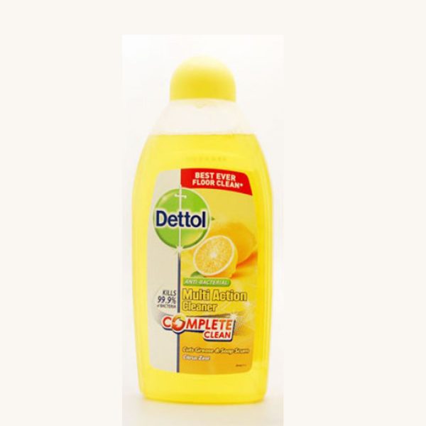 پاک کننده چندمنظوره سطوح Dettol با رایحه لیمو(450ml)