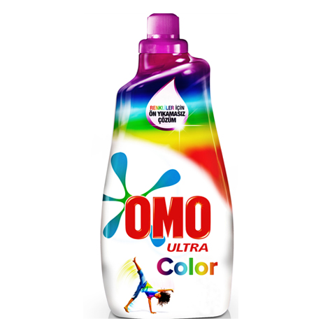 مایع لباسشویی امو OMO مناسب لباس های رنگی (1400ml)