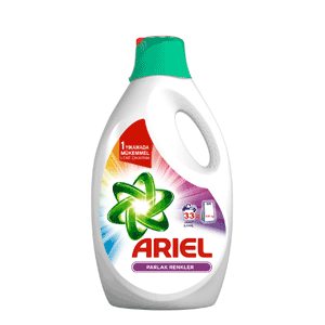 مایع ماشین لباسشویی آریل (Ariel) مناسب لباس های رنگی و روشن (1٫56L)
