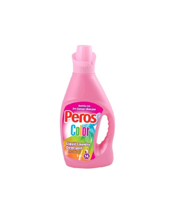 مایع لباسشویی پروس (Peros) مخصوص لباسهای رنگی 1 لیتری