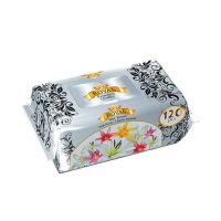 دستمال مرطوب رویال نقره ای 120 برگی ROYAL