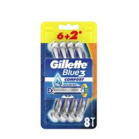 خودتراش ژیلت Gillette مدل Blue3 Comfort بسته 8 عددی