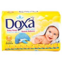 صابون بچه دوکسا - Doxa زرد رنگ با وزن 90 گرم