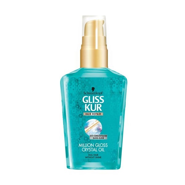 روغن مو  گيليس - GLISS مدل Million Gloss Crystal Oil با حجم 75 ml