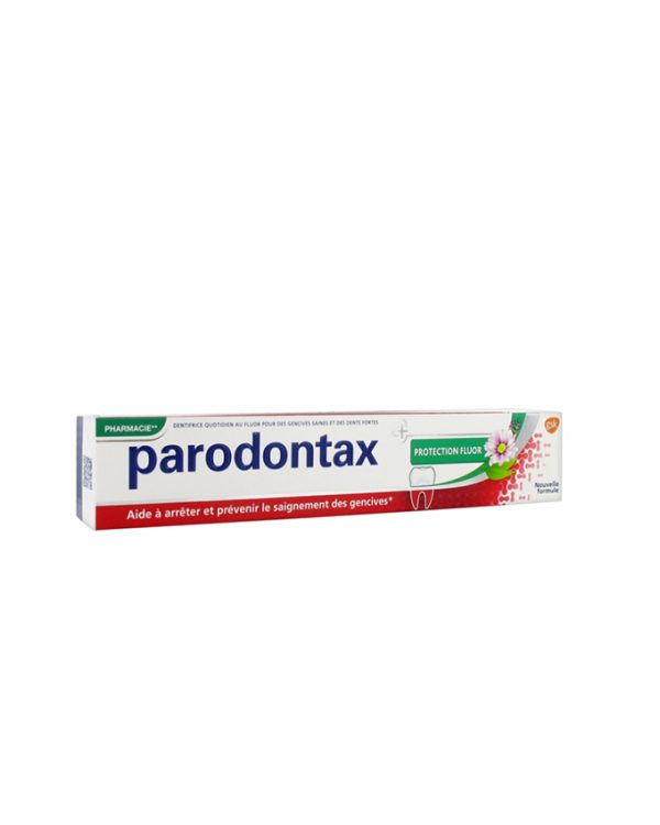 خمیر دندان پارودونتکس - Parodontax  مدل protection fluor حجم 75 میلی لیتر