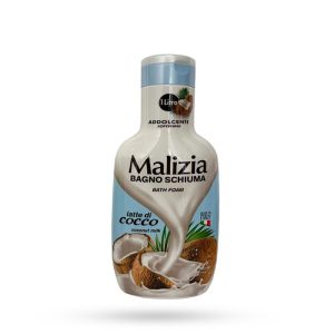 فوم حمام عصاره شیر نارگیل مالیزیا Malizia حجم 1000میلی لیتر