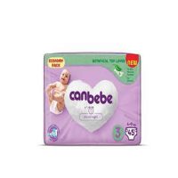 پوشک بچه جان به به canbebe سایز 3 بسته 45 عددی
