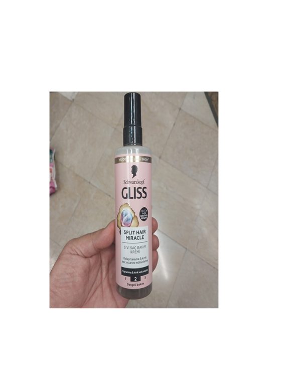 اسپری دو فاز گلیس GLISS مدل SPLIT HAIR MIRACLE حجم 200 میل