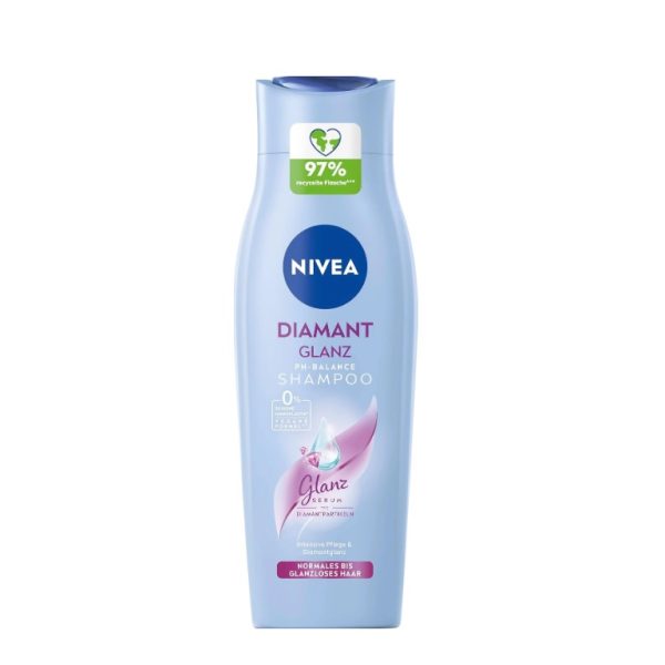 شامپو نیوآ Nivea مدل diamant glanz حجم 250 میلی لیتر