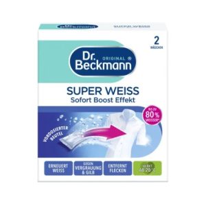 سفید کننده لباس دکتر بکمن Dr. Beckmann مدل Super Weiss بسته 2 عددی