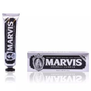 خمیر دندان مارویس Marvis مدل Amarelli Licorice حجم 85 میلی لیتر