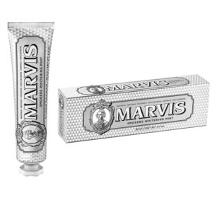 خمیر دندان مارویس Marvis مدل Smokers Whitening Mint حجم 85 میلی لیتر