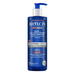 شامپو ضد ریزش مردانه بیوکسین Bioxcin مدل Men+Sport حجم 500 میلی لیتر