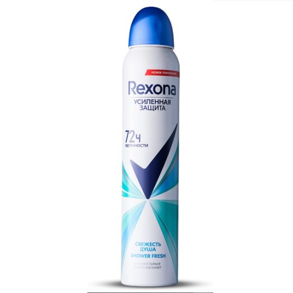 اسپری ضد تعریق زنانه رکسونا Rexona مدل Shower Fresh حجم 200 میلی لیتر