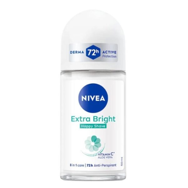 مام رول زنانه نیوآ NIVEA مدل Extra Bright حجم 50 میلی لیتر