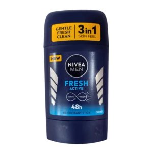 استیک ضد تعریق مردانه نیوآ NIVEA مدل Fresh Active حجم 50 میلی لیتر
