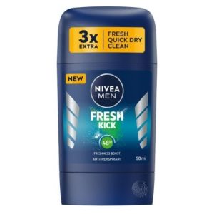 استیک ضد تعریق مردانه نیوآ NIVEA مدل Fresh Kick حجم 50 میلی لیتر