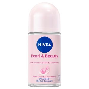 مام رول زنانه نیوآ NIVEA مدل Pearl & Beauty حجم 50 میلی لیتر