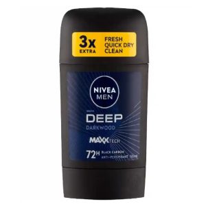 استیک ضد تعریق مردانه نیوآ NIVEA مدل Deep Darkwood حجم 50 میلی لیتر