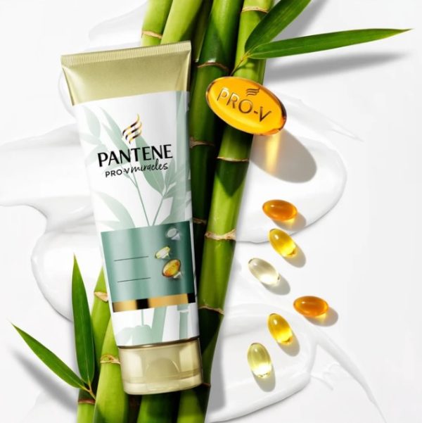 ماسک مو نرم کننده پنتن Pantene مدل Grow Strong حجم 160 میلی لیتر - تصویر 2