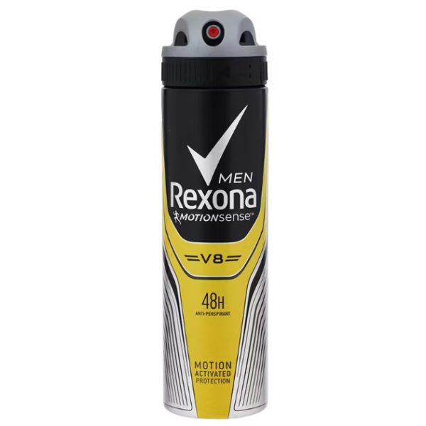 اسپری ضد تعریق مردانه رکسونا Rexona مدل V8 حجم 150 میلی لیتر