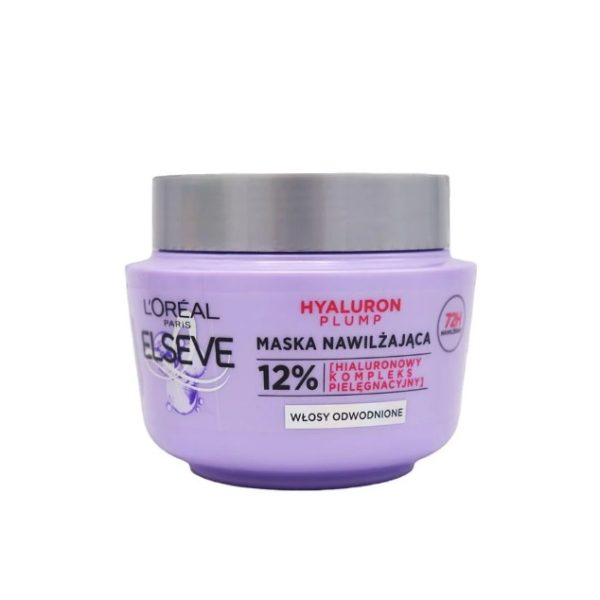 ماسک  مو لورال Loreal مدل Hyaluron Plump حجم 300 میلی لیتر