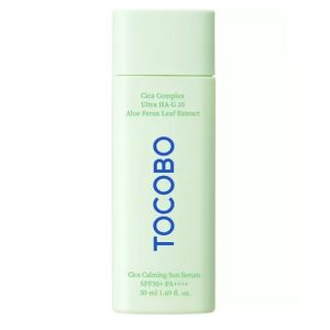 کرم ضد آفتاب تسکین دهنده توکوبو TOCOBO مدل Cica Complex حجم 50 میلی لیتر