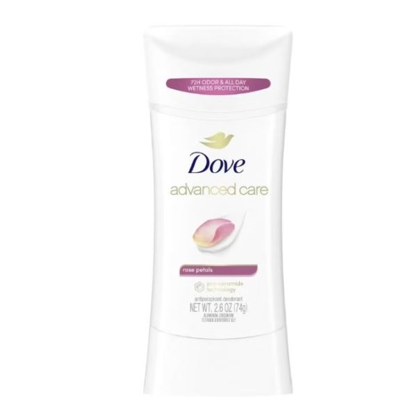استیک ضد تعریق داو Dove مدل Rose Pitals وزن 74 گرم