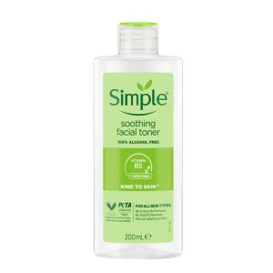 تونر سیمپل Simple مدل kind to skin حجم 200 میلی لیتر