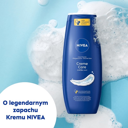 شامپو بدن نیوآ Nivea مدل Creme Care حجم 500 میلی لیتر - تصویر 3