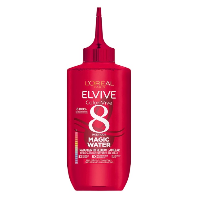 سرم مو ترمیم کننده و نرم کننده 8 ثانیه ای لورال Loreal مدل Magic Water حجم 200 میلی لیتر