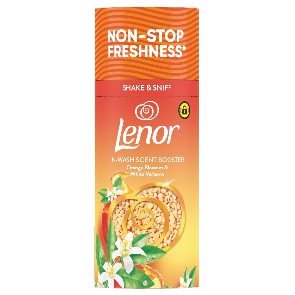 خوشبو کننده لباس لنور Lenor مدل Orange Blossom & White Verbena وزن 176 گرم