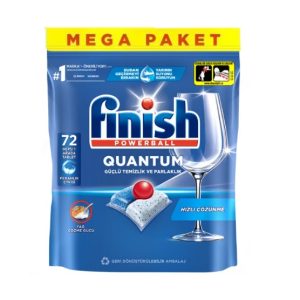 قرص ماشین ظرفشویی فینیش Finish مدل Quantum بسته 72 عددی