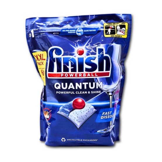 قرص ماشین ظرفشویی فینیش Finish مدل Quantum بسته 64 عددی