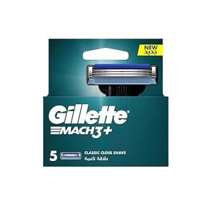 یدک خود تراش ژیلت Gillette مدل +Mach3 بسته 5 عددی