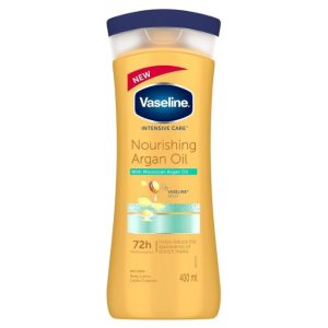 لوسیون بدن وازلین Vaseline مدل Nourishing Argan Oil حجم 400 میلی لیتر