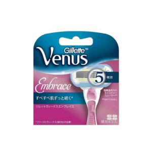 یدک خودتراش ژیلت Gillette مدل Venus Embrace بسته 4 عددی