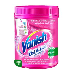 پودر لکه بر لباس ونیش vanish مدل Oxi Action وزن 500 گرم