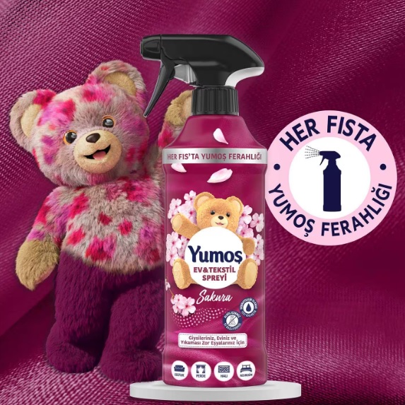 اسپری خوشبو کننده هوا یوموش yumos مدل Sakura حجم 450 میلی لیتر - تصویر 4