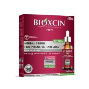 سرم ضد ریزش مو بیوکسین Bioxcin مدل Forte بسته 3 عددی