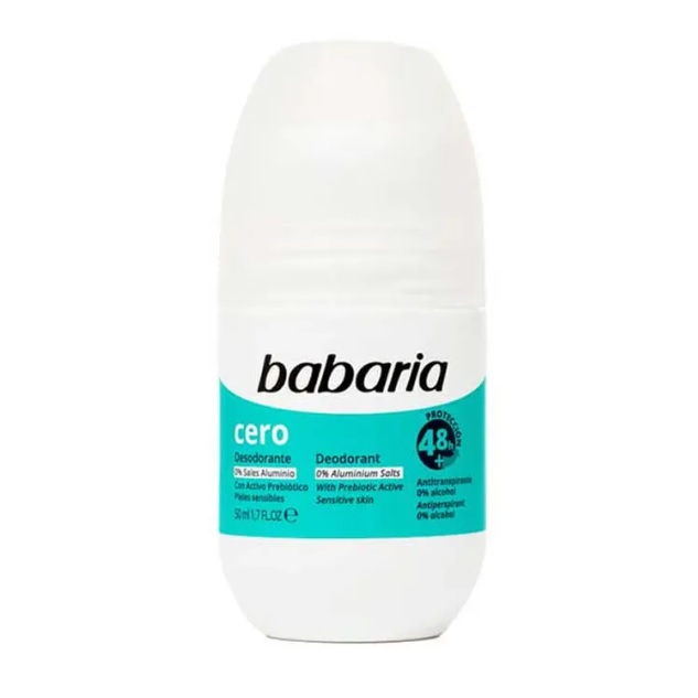 رول ضد تعریق باباریا Babaria مدل Cero حجم 50 میلی لیتر