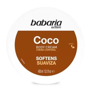 کرم بدن باباریا Babaria حاوی روغن نارگیل حجم 400 میلی لیتر