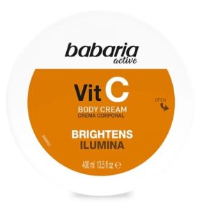 کرم بدن باباریا Babaria حاوی ویتامین C حجم 400 میلی لیتر