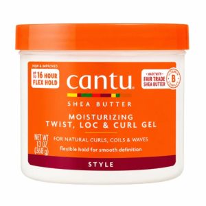 ژل حالت دهنده مو کنتو Cantu مدل Twist, Loc & Curl Gel وزن 369 گرم
