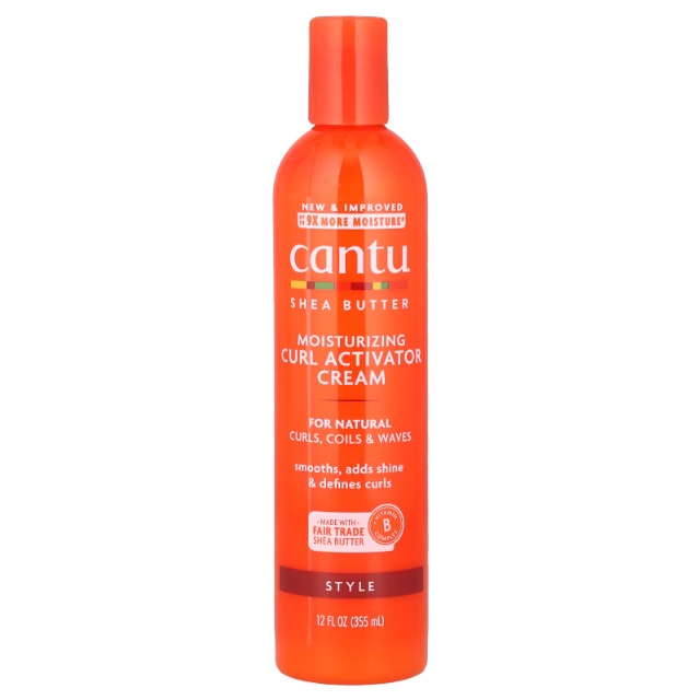 کرم مرطوب کننده مو کانتیو Cantu حاوی شی باتر حجم 355 میلی لیتر