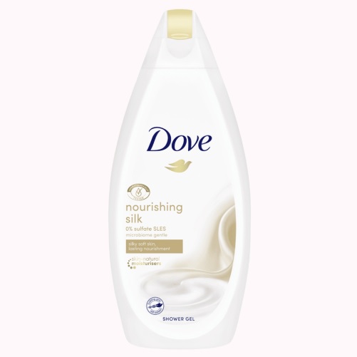 شامپو بدن کرمی داو Dove مدل Nourishing Silk حجم 500 میلی لیتر