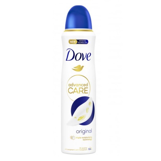 اسپری ضد تعریق زنانه داو Dove مدل Original حجم 250 میلی لیتر
