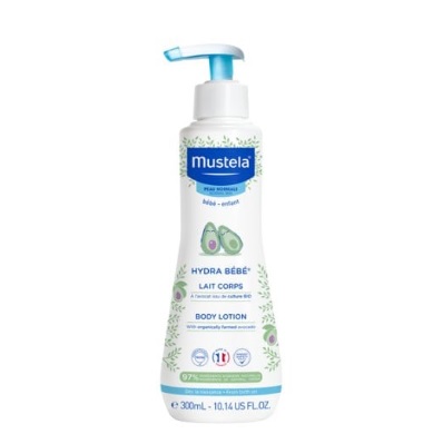 لوسیون بدن کودک موستلا Mustela مدل Hydra Bébé حجم 300 میلی لیتر