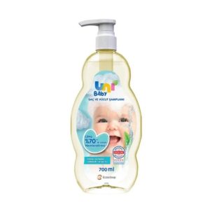 شامپو سر و بدن کودک یونی بیبی Uni Baby حجم 700 میلی لیتر