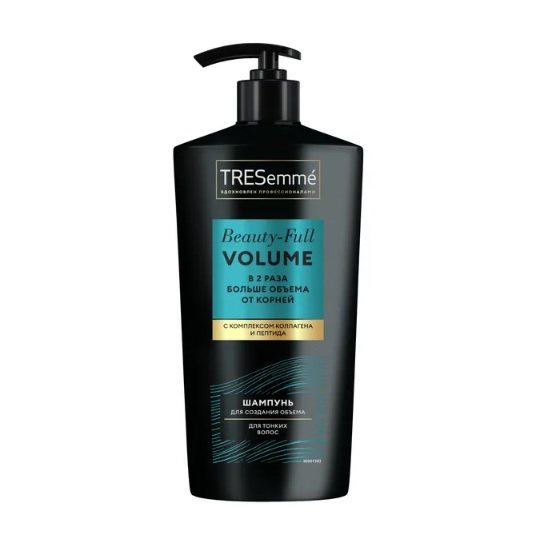 شامپو ترزمه Tresemme مدل Beauty-Full Volume حجم 650 میلی لیتر